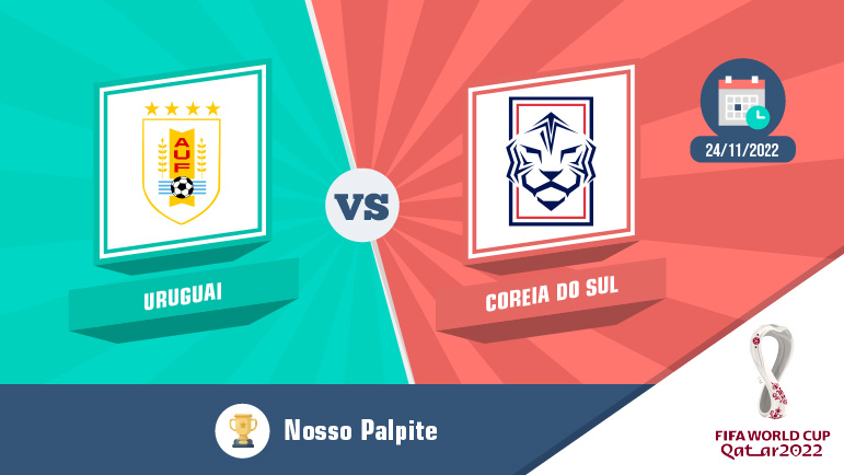 Palpite uruguai coreia do sul
